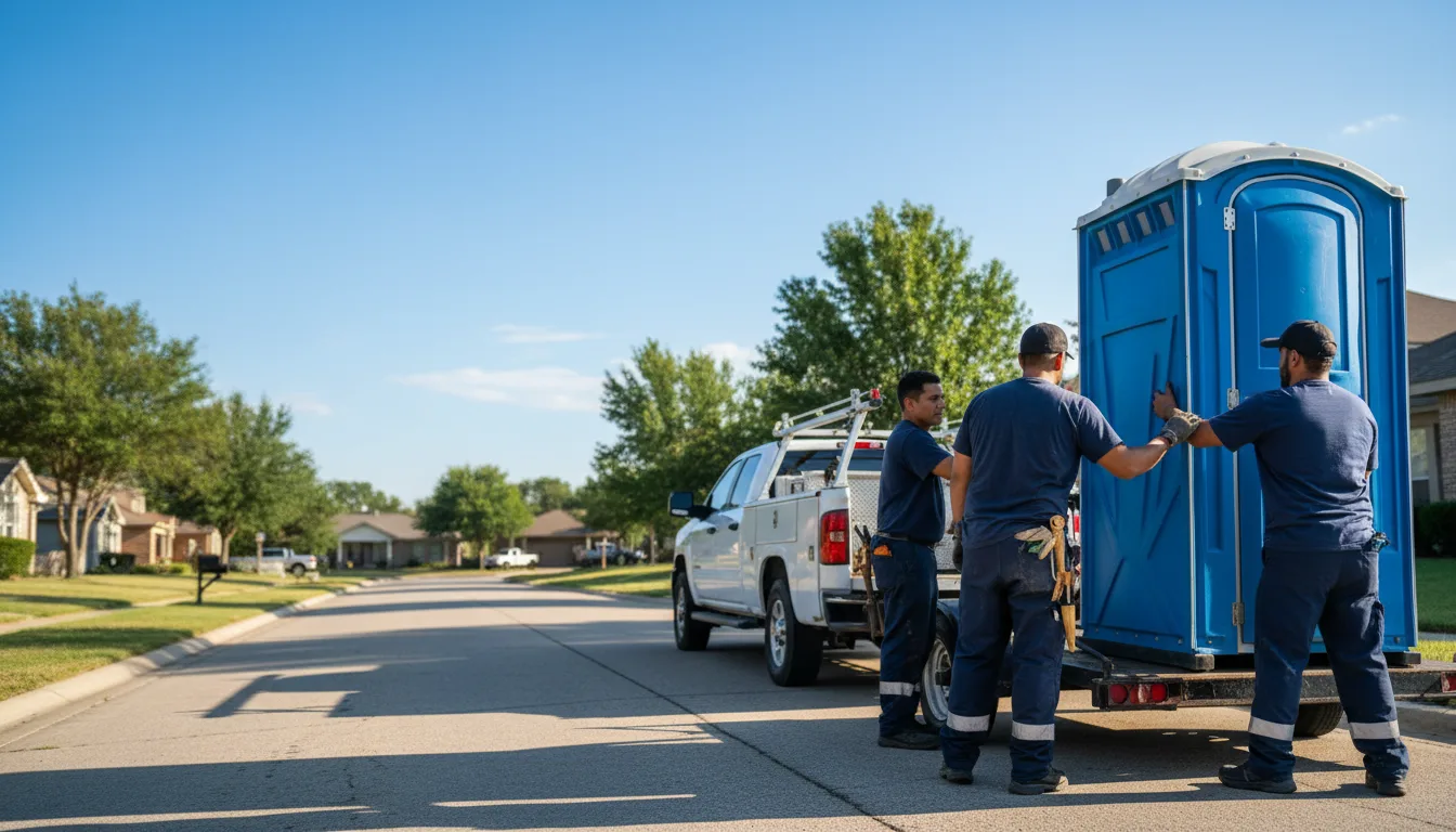 Portable Toilet Rental in Oaks, OK near me